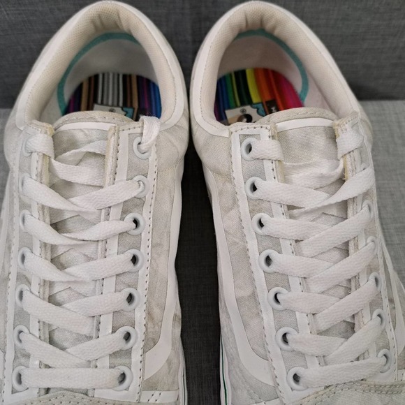 %Vans x Crayola Comfycush Old Skool White Sneakers 11 Men / A 51 - Picture 14 of 14